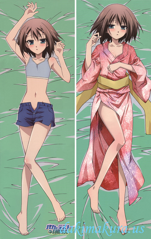 Baka Test - Summon the Beasts - Minami Shimada Anime Dakimakura Pillow Cover